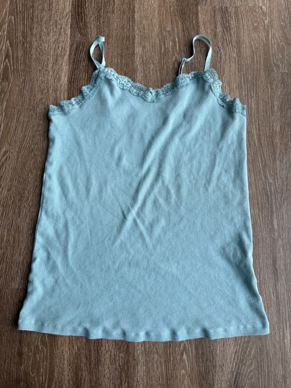 Y2K Lace Trim Tank Top